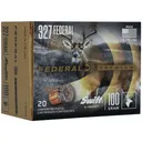 Federal Premium Nickel Plated Brass .327 Fed Mag 100-Grain 20-Rounds SWFR - Federal Premium