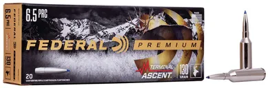 Federal Premium Brass 6.5 PRC 120-Grain 20-Rounds TC - Federal Premium