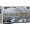 Federal Premium Brass 7MM Backcountry 170 Grain 20-Rounds TA - Federal Premium