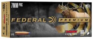 Federal Premium 7mm PRC 168 Grain 20-Rounds BLLF - Federal Premium