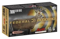 Federal Premium Brass 7mm Rem Mag 150 Grain 20-Rounds SSII - Federal Premium