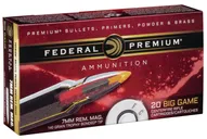 Federal Premium Nickel Plated Brass 7mm Rem Mag 140-Grain 20-Rounds TBT - Federal Premium