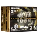 Federal Premium Punch Brass .38 Special +P 120 Grain 20-Rounds JHP - Federal Premium