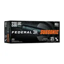 Federal Subsonic .338 ARC 325 Grain 20-Rounds HP - Federal Premium