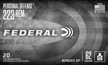 Federal Tactical Bonded .223 Rem 62 Grain 20-Rounds BSP - Federal Premium