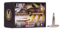 Federal Terminal Ascent 6.5mm / .264 140 Grain 50-Count TA - Federal Premium