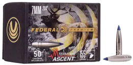 Federal Terminal Ascent 7mm / .284 155 Grain 50-Count TA - Federal Premium