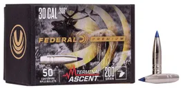 Federal Terminal Ascent .30 Caliber / .308 200 Grain 50-Count TA - Federal Premium
