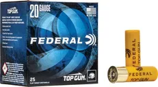 Federal Top Gun 20 GA-2.75 #8 Shot 7/8 oz 250-Rounds - Federal Premium