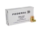 Federal Training & Practice Brass 9mm 115-Grain 50-Rounds FMJ - Federal Premium