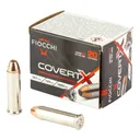 Fiocchi COVERT X Nickel Plated Brass .357 Mag 125 Grain 20-Rounds JHP - Fiocchi