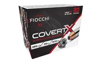 Fiocchi COVERT X Nickel Plated Brass .380 ACP 95 Grain 20-Rounds JHP - Fiocchi