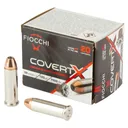 Fiocchi COVERT X Nickel Plated Brass .38 Special +P 125 Grain 20-Rounds JHP - Fiocchi