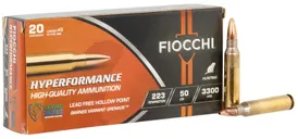 Fiocchi Hyperformance .223 Rem 50 Grain 20-Rounds HP - Fiocchi