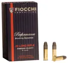 Fiocchi Shooting Dynamics Sport and Hunting Brass .22 LR 38-Grain 50-Rounds CPHP - Fiocchi