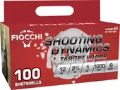 Fiocchi Shooting Dynamics 12 GA-2.75 #8 Shot 1 oz 100-Rounds - Fiocchi
