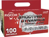 Fiocchi Shooting Dynamics 12 GA-2.75 #7.5 Shot 1-1/8 oz 100-Rounds - Fiocchi