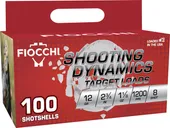 Fiocchi Shooting Dynamics 12 GA-2.75 #8 Shot 1-1/8 oz 100-Rounds - Fiocchi