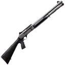 Four Peaks AKSA S4 Semi-automatic Tungsten Gray Shotgun 12 Gauge 18.5 Barrel 5-Rounds 3 Chamber  Pistol Grip Fixed Stock Ghost Ring Sights 3 Choke Tubes - ATA Arms
