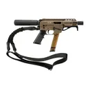 Freedom Ordnance FX9 Flat Dark Earth 9mm 4 Barrel 32-Rounds w/ Single Point Bungee Sling - Freedom Ordnance