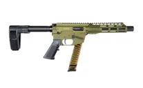 Freedom Ordnance FX9P OD Green 9mm 8 Barrel 31-Rounds w/ SB Mini Brace - Freedom Ordnance