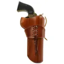 Galco Wrangler Tan OWB Belt Loop for Ruger Wrangler RH - Galco