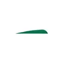 Gateway Feathers Parabolic 4-inch LW Green 100CT - Gateway