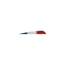 Gateway Feathers 4 inch Patriot REO/WH/BLU 100pk - Gateway Feathers