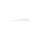 Gateway Feathers Parabolic 4-inch RW White 100CT - Gateway