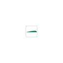 Gateway Feathers 4 inch R/W Parabolic Green 50pk - Gateway