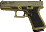 Glock 19 V Dirty Diaper OD Green / Flat Dark Earth 9mm 4.02 Barrel 15-Rounds OR - Shark Coast Tactical