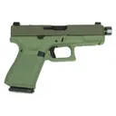 Glock 19 V OD Green 9mm 4.6 Threaded Barrel 15-Rounds OR w/ 3 Magazines - Glock