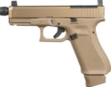 Glock 19X V MOS Coyote Brown 9mm 4.52 Threaded Barrel 19-Rounds - Glock