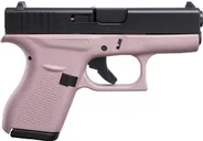 Glock 42 Light Pink / Elite Black .380 ACP 3.2 Barrel 6-Rounds - Glock