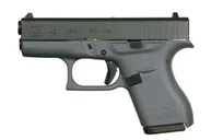 Glock 42 Gray Frame .380 ACP 3.25-inch 6Rd Fixed Sights USA MADE - Glock