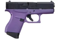 Glock 43 Purple / Elite Black 9mm 3.4 Barrel 6-Rounds - Apollo Custom