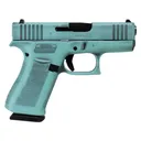 Glock 43X Battleworn Tiffany Blue 9mm 3.4 Barrel 10-Rounds - Glock