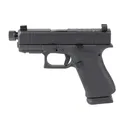 Glock 43X Blackout #2 9mm 3.9 Threaded Barrel 15-Rounds OR - Glock