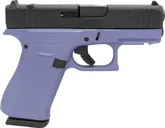 Glock 43X MOS Crushed Orchid / Black 9mm 3.4 Barrel 10-Rounds OR - Apollo Custom
