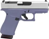 Glock 43X MOS Crushed Orchid 9mm 3.41 Barrel 15-Rounds OR - Apollo Custom