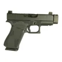 Glock 43X MOS Custom Stipple 9mm 3.4 Barrel 10-Rounds OR w/ Suppressor Height Sights USA Made - Glock