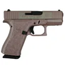 Glock 43X Glock and Roses Pink 9mm 3.41 Barrel 10-Rounds USA Made - Glock