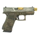 Glock 43X Viking Colonial Brown 9mm 3.92 Threaded Gold Barrel 10-Rounds USA Made - Glock
