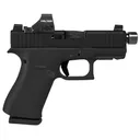 Glock 43X Custom Shark Puppy 9mm 3.92 Threaded Barrel 10-Rounds w/ Holosun 407K USA Made - Glock