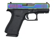 Glock 43X Rainbow / Black 9mm 3.4 Barrel 10-Rounds - Glock
