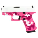 Glock 43X Pink Commando Camo 9mm 3.4 Barrel 10-Rounds - Glock