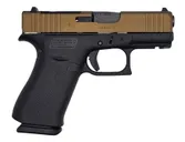 Glock 43X Burnt Bronze Slide 9mm 3.4 Barrel 10-Rounds - Glock