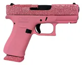 Glock 43X Pink Glitter 9mm 3.4 Barrel 15-Rounds OR USA Made - Glock