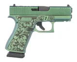 Glock 43X Lime Green / Black 9mm 3.41 Barrel 15-Rounds OR - Glock