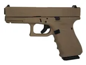 Glock 19 Gen 4 Magpul Dark Earth Hot Cerakote 9mm 4-inch 15rd Fixed Sights Made in the USA - Glock